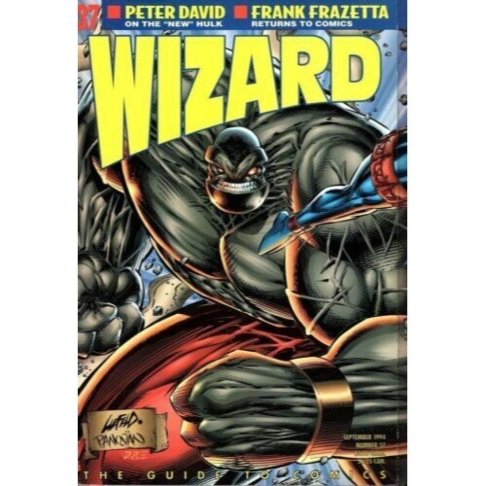 Wizard: The Guide to Comics September 1994 Issue 37 Ash and Kid Death Poster